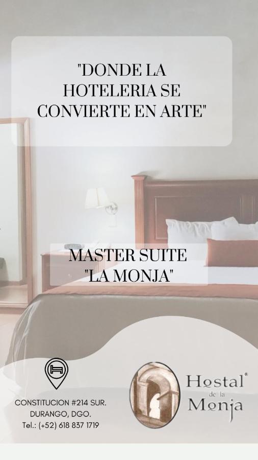 Hostal De La Monja Durango Esterno foto